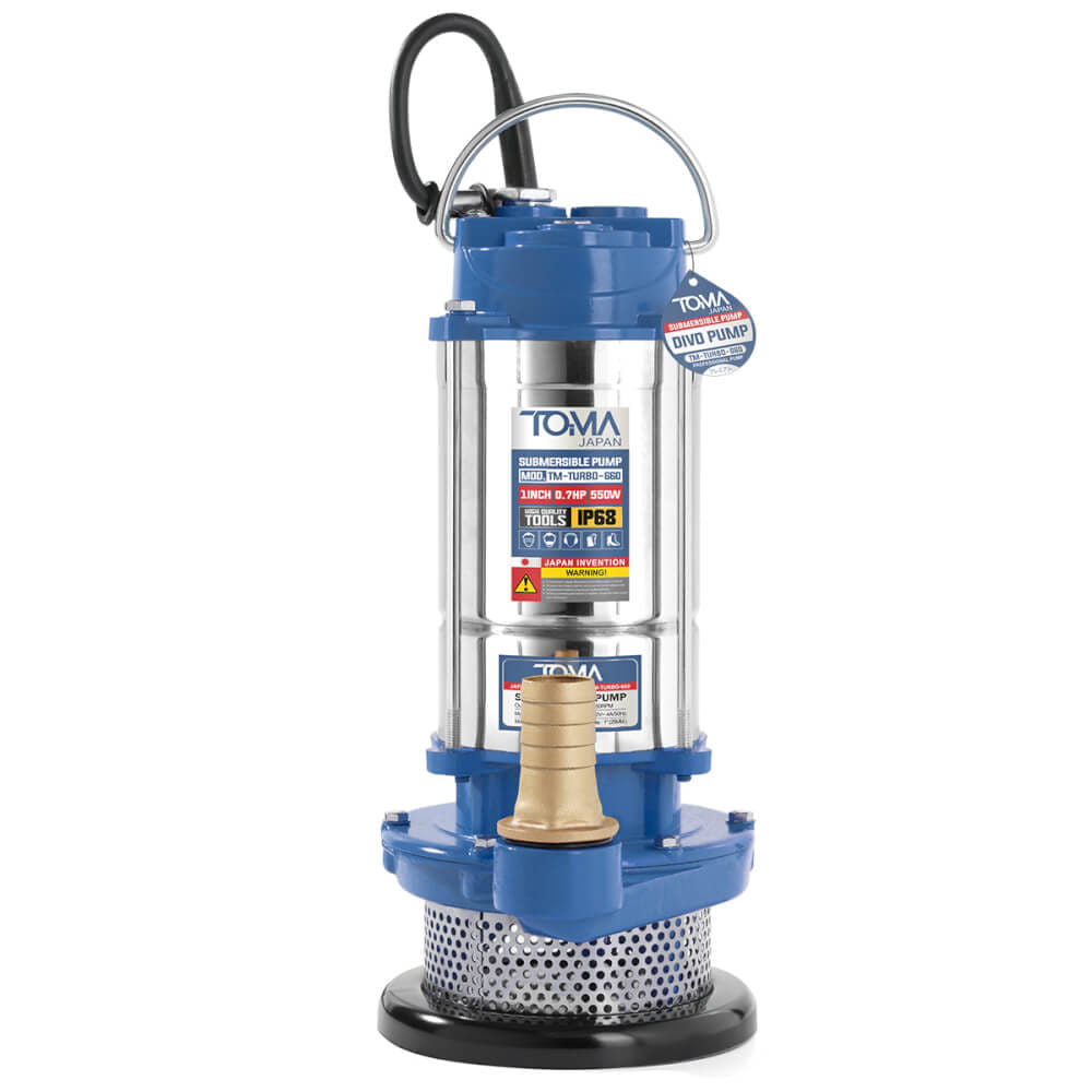 ปั๊มจุ่ม TOMA JAPAN รุ่น TM-TURBO-660 ขนาด 1 นิ้ว 0.7HP 550W_0